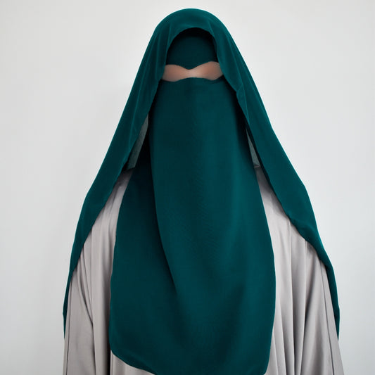 WHISPERS OF SAKINAH - Single Layer Widows Peak