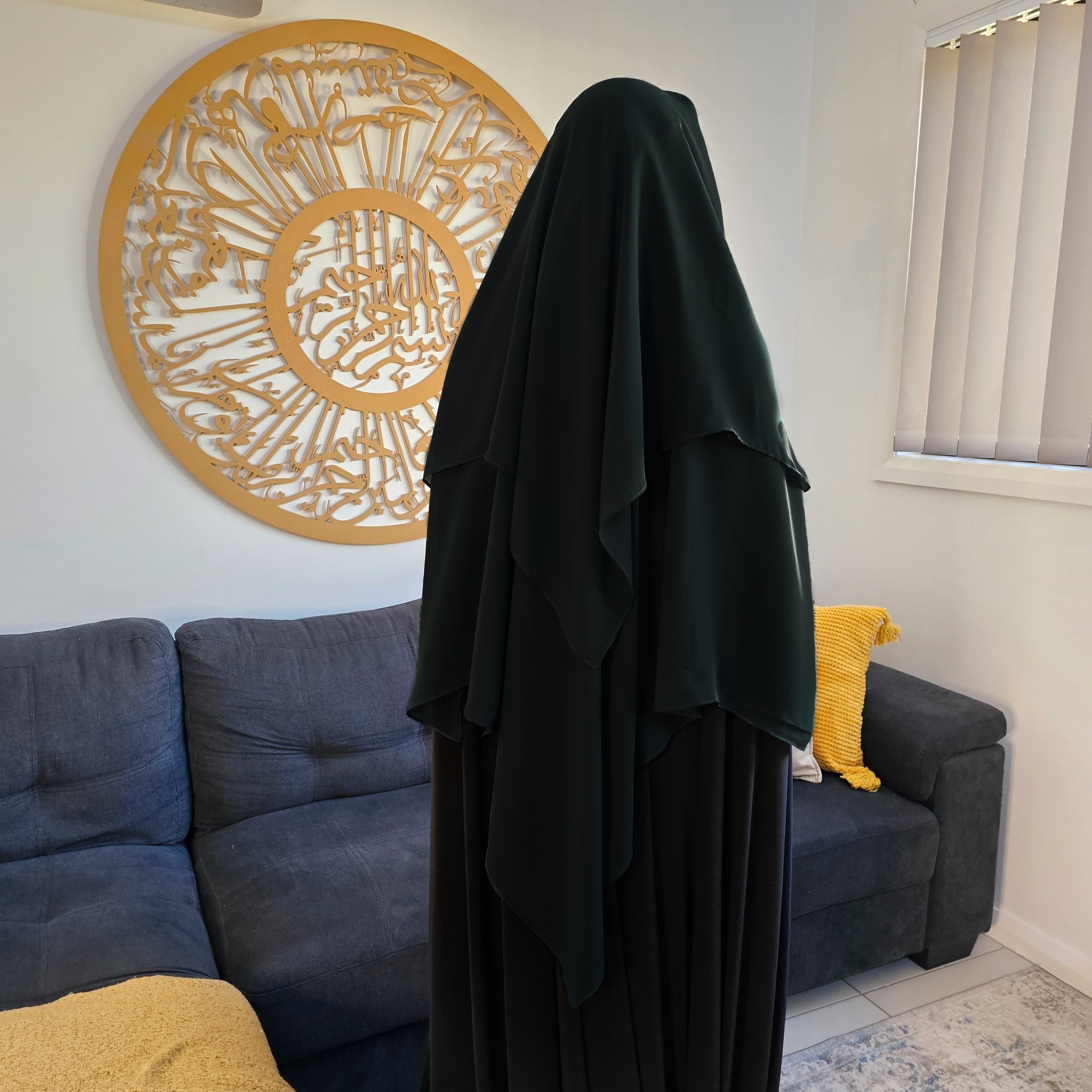 Triple Layer Diamond Niqab