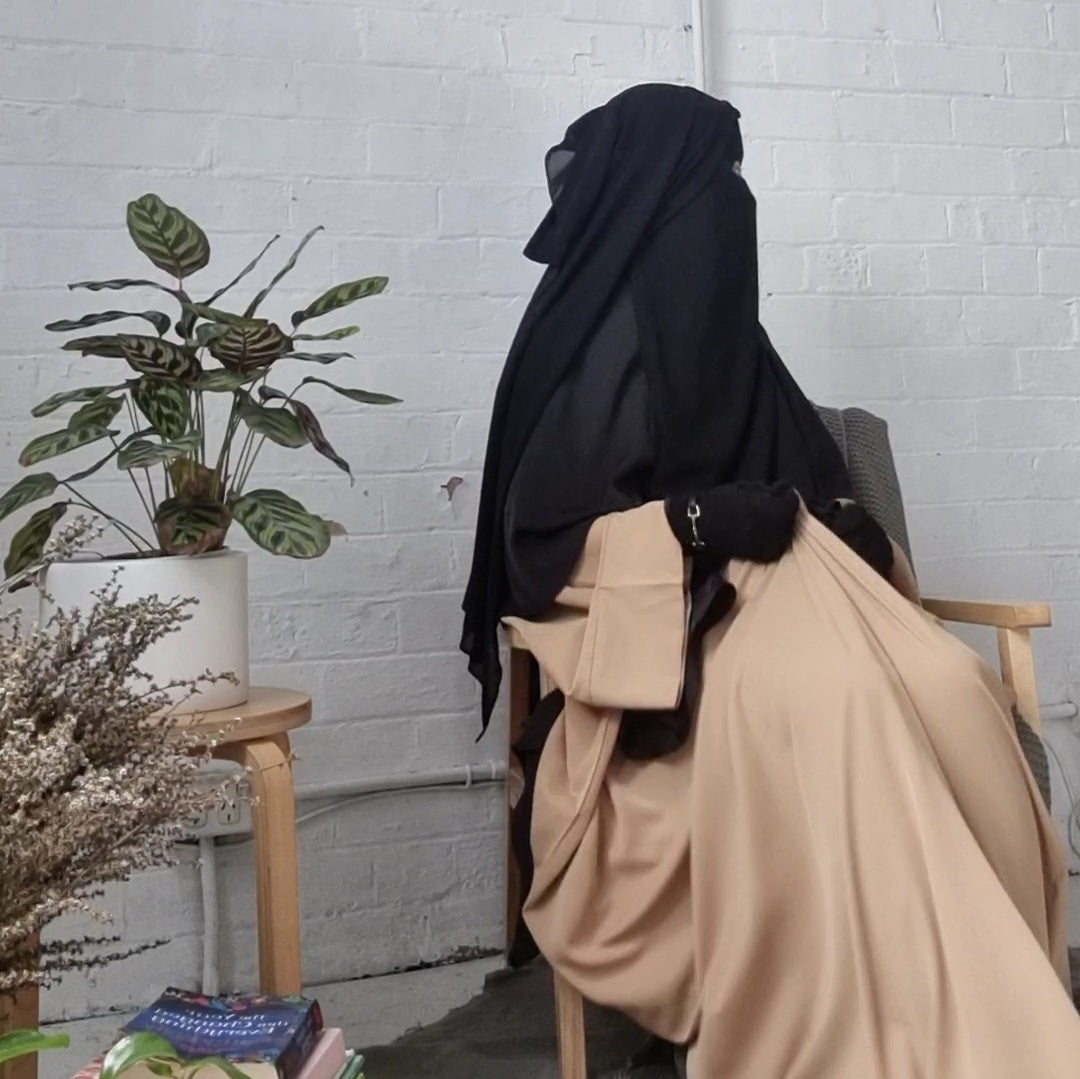 Double Layer Niqab – honeyniqab